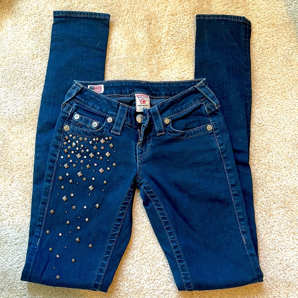 True Religion studded Jeans